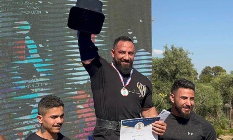 إنجاز لبناني عالمي.. علي صفي الدين يحطم الرقم القياسي العالمي في رفع الجرن بوزن 100 كلغ 7 1785422953517bce89f5