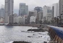 مصلحة الأرصاد والدفاع المدني تحذران: منخفض جوي يضرب لبنان وسيول وتيارات بحرية