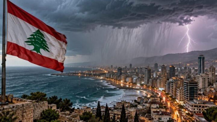 مصلحة الأرصاد: أمطار رعدية ونزول درجات الحرارة ورياح ناشطة في لبنان