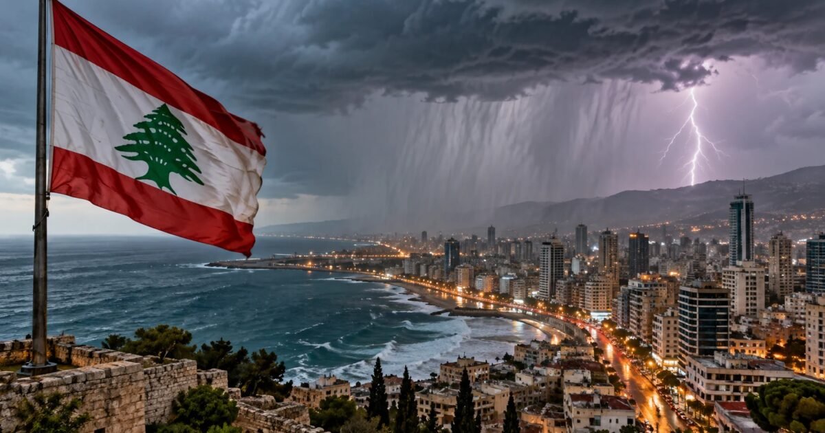 مصلحة الأرصاد: أمطار رعدية ونزول درجات الحرارة ورياح ناشطة في لبنان