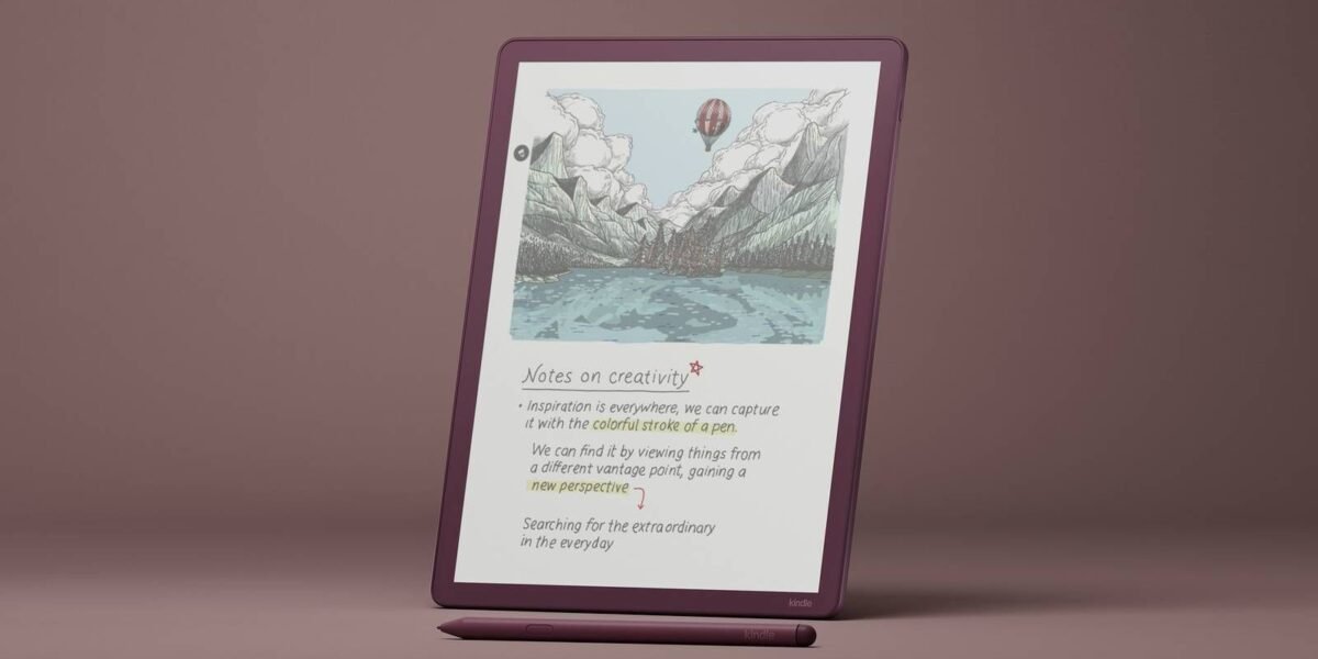 يتوفر لون Kindle Scribe Colorsoft الجديد والمثير في وقت لاحق من هذا الشهر