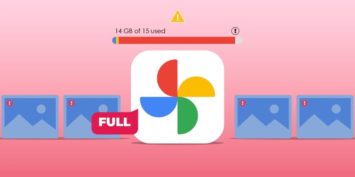 يحتجز تطبيق Google Photos مساحة التخزين الة بي لذا قمت بإنشاء نسخة احتياطية محلية ة بي