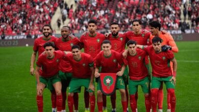 تشكيلة منتخب المغرب الأساسية لمواجهة الكاميرون