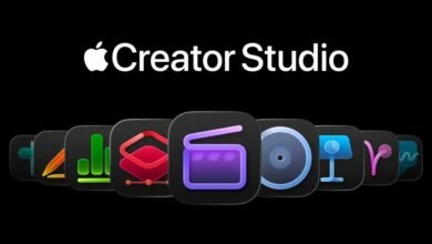 تعتبر أيقونات Apple Creative Studio فريدة من نوعها وليست لجميع تطبيقات الشراء المستقلة