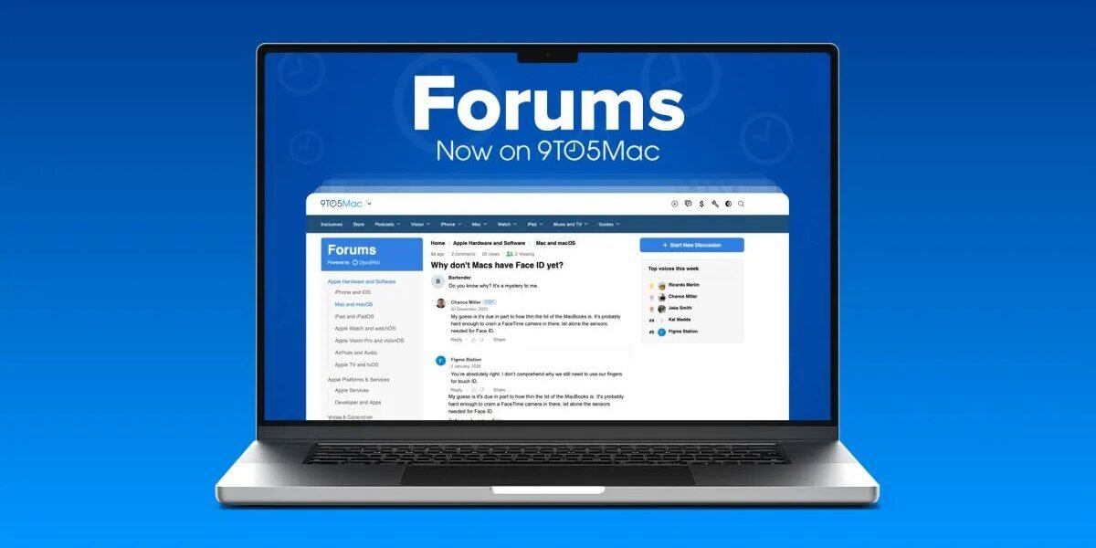 تقديم منتديات 9to5Mac مكان جديد للتواصل - صورة مميزة صورة مميزة: تقديم منتديات 9to5Mac مكان جديد للتواصل