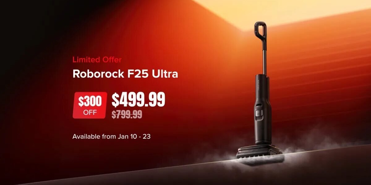تقوم Roborock بخصم 300 دولار من أفضل منظف الأرضيات لديها في صفقة F25 Ultra الة لفترة محدودة