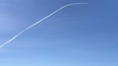 صاروخ باليستي فوق الغازية؟