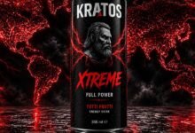 كريتوس آند كو (KRATOS & Co.) تُسدل الستار عن كريتوس إكستريم (KRATOS XTREME) مشروب الطاقة الذي يُعيد رسم حدود الأداء على الخريطة الع