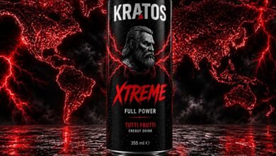 كريتوس آند كو (KRATOS & Co.) تُسدل الستار عن كريتوس إكستريم (KRATOS XTREME) مشروب الطاقة الذي يُعيد رسم حدود الأداء على الخريطة الع