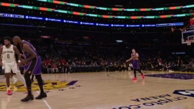 كيف تبدو مشاهدة إحدى مباريات الدوري الأمريكي لكرة السلة للمحترفين (NBA) على أرض الملعب في Apple Vision Pro