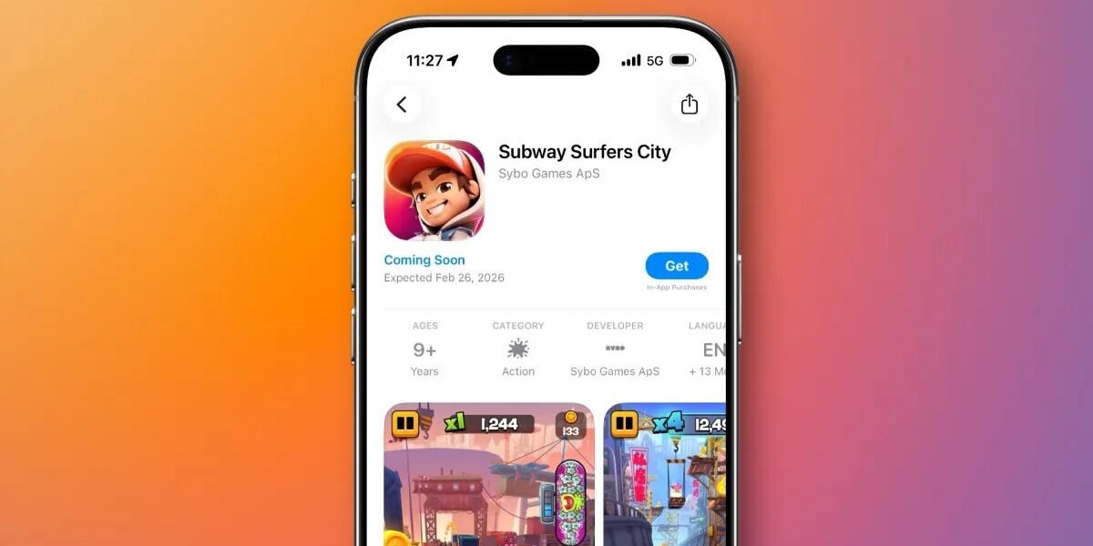 لعبة Subway Surfers City قادمة إلى نظام iOS الشهر المقبل التفاصيل هنا