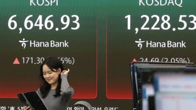 مؤشر كوسبي الكوري الجنوبي يهوي 8% والبورصة توقف التداول بعد تفعيل آليات الحماية